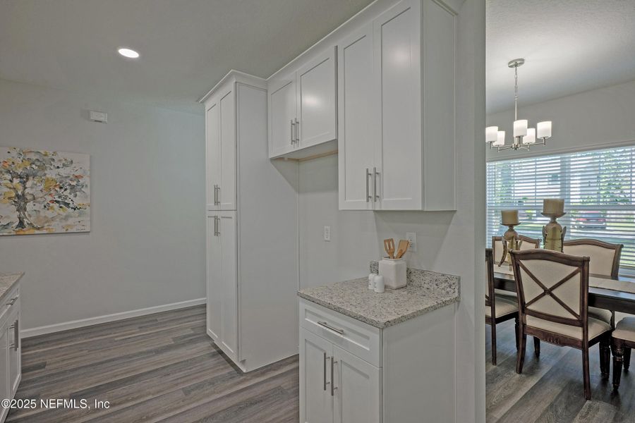 Furnished interior view inside a new home in , Jacksonville (Image 31).