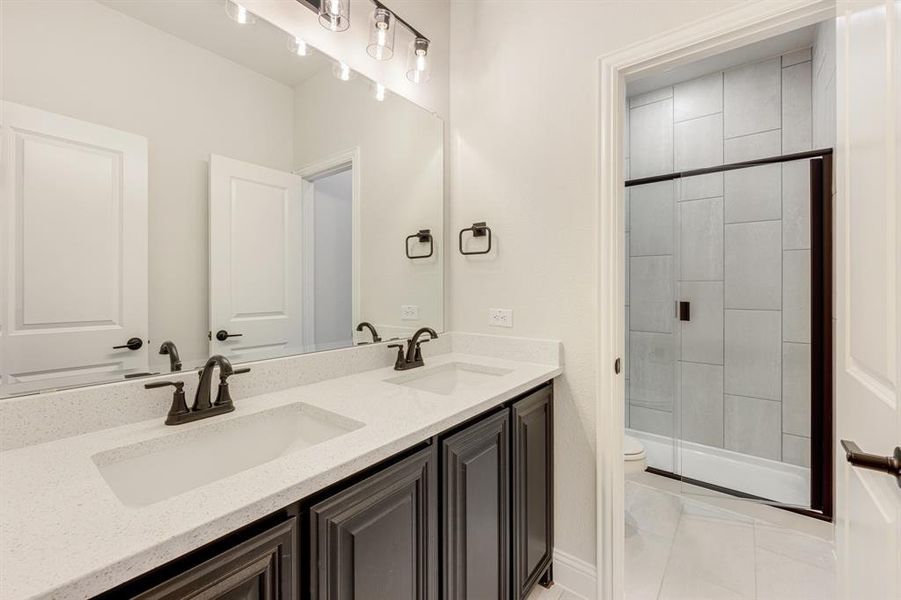 Furnished interior view inside a new home in Eagle Glen 50, Alvarado (Image 7). Furnished interior view inside a new home in Eagle Glen 50, Alvarado (Image 7).