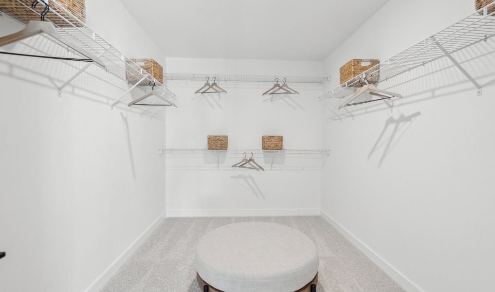 Primary Walk-In Closet