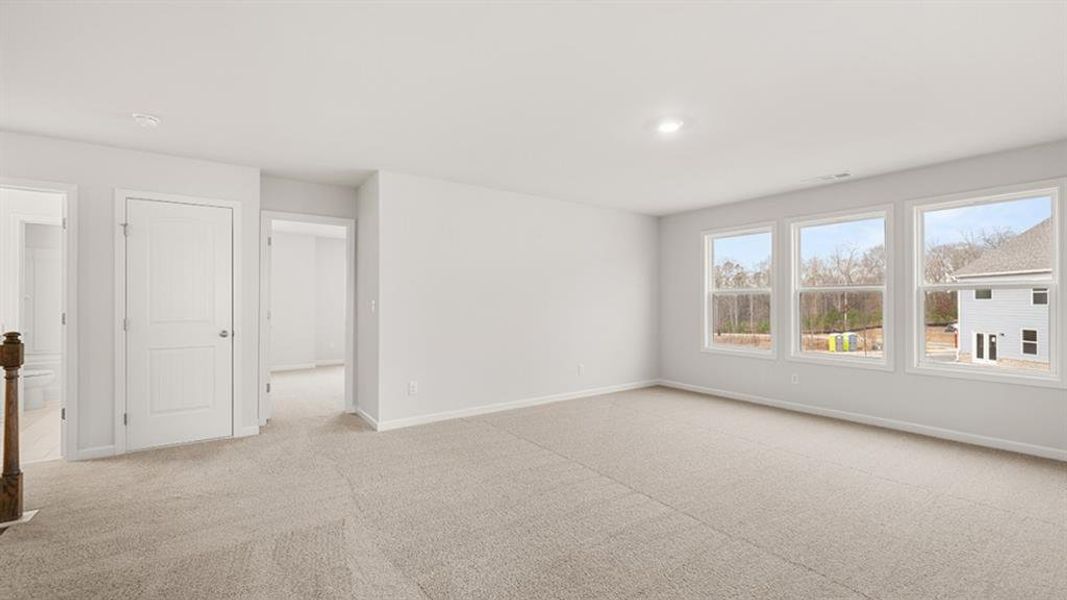 Spacious, unfurnished interior of a new home in Butner Estates, South Fulton (Image 38). Spacious, unfurnished interior of a new home in Butner Estates, South Fulton (Image 38).