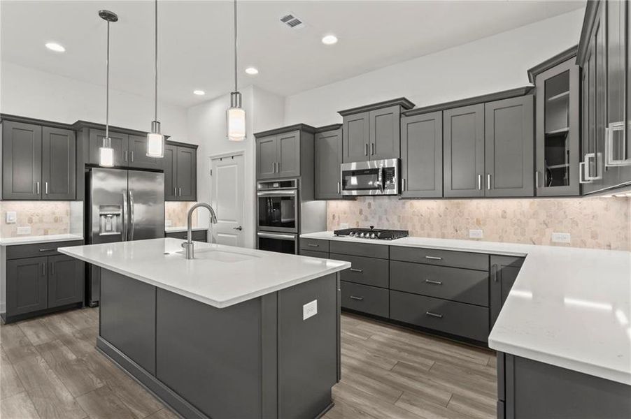 Furnished interior view inside a new home in , Hiram (Image 6).