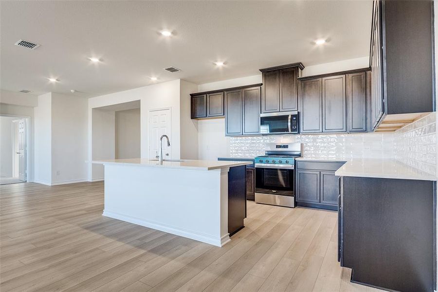 Furnished interior view inside a new home in Sierra Vista at Kelly Ranch, Aledo (Image 6).