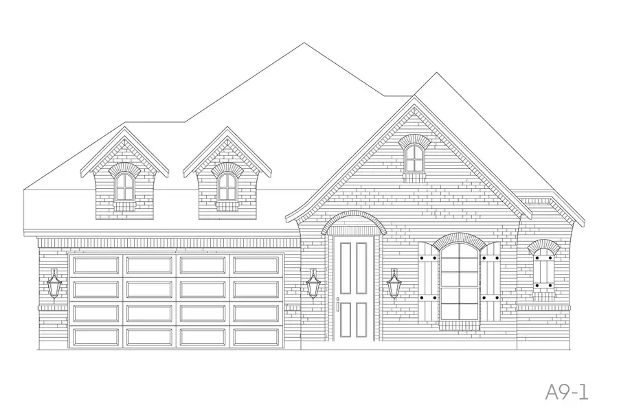 Representative rendering of the exterior for the Augusta by John Houston Homes (Image 4).