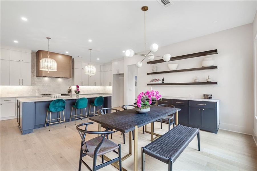 Furnished interior view inside a new home in , Atlanta (Image 15).