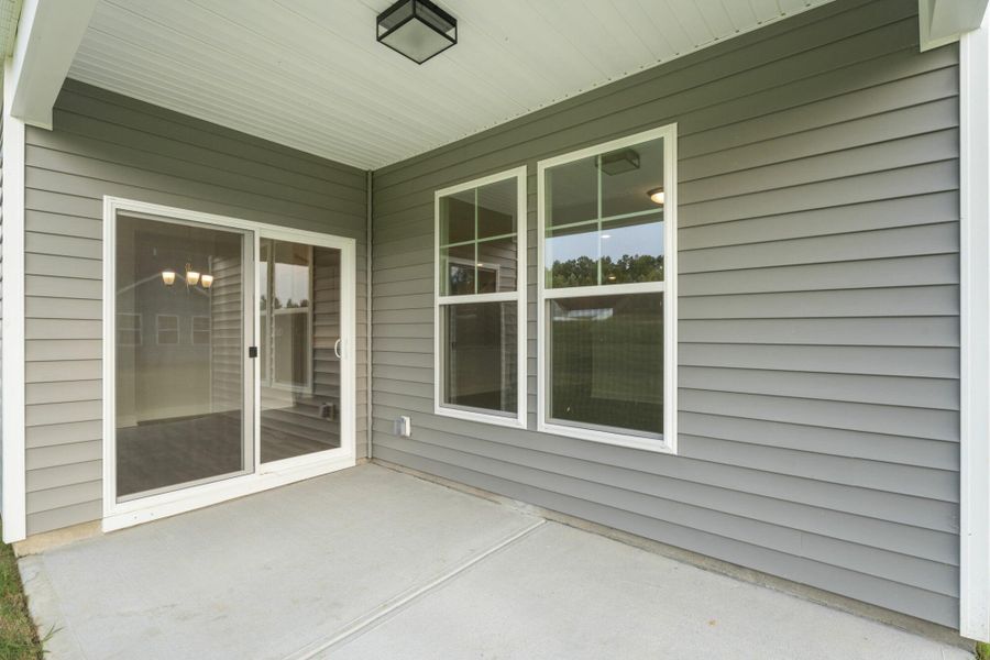 Front exterior of a new home in Hopewell Garden, Winston-Salem, NC, highlighting curb appeal (Image 23).
