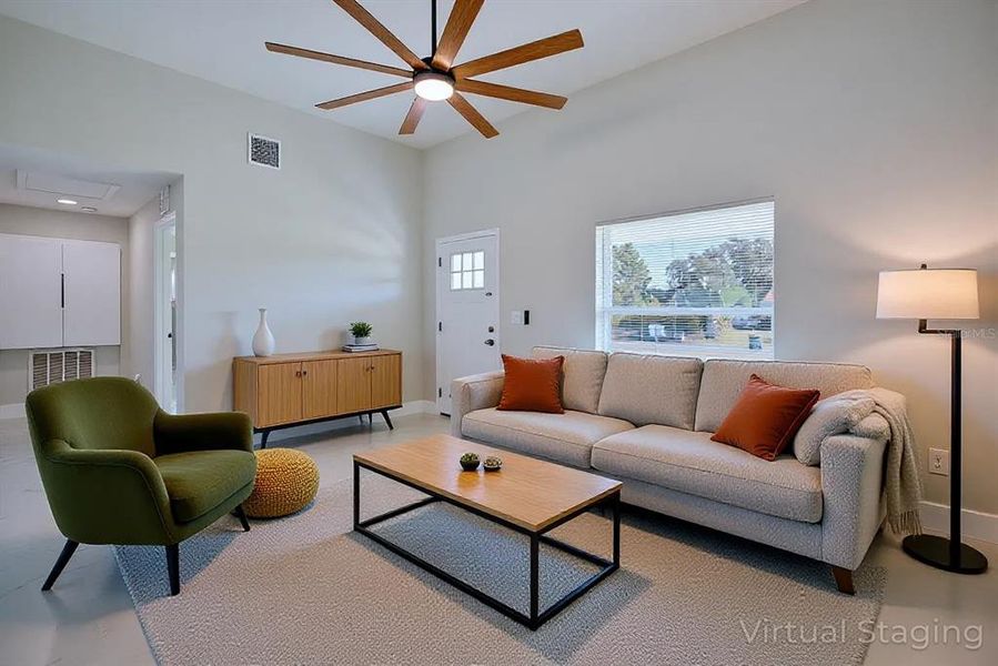 Furnished interior view inside a new home in , Avon Park (Image 6).