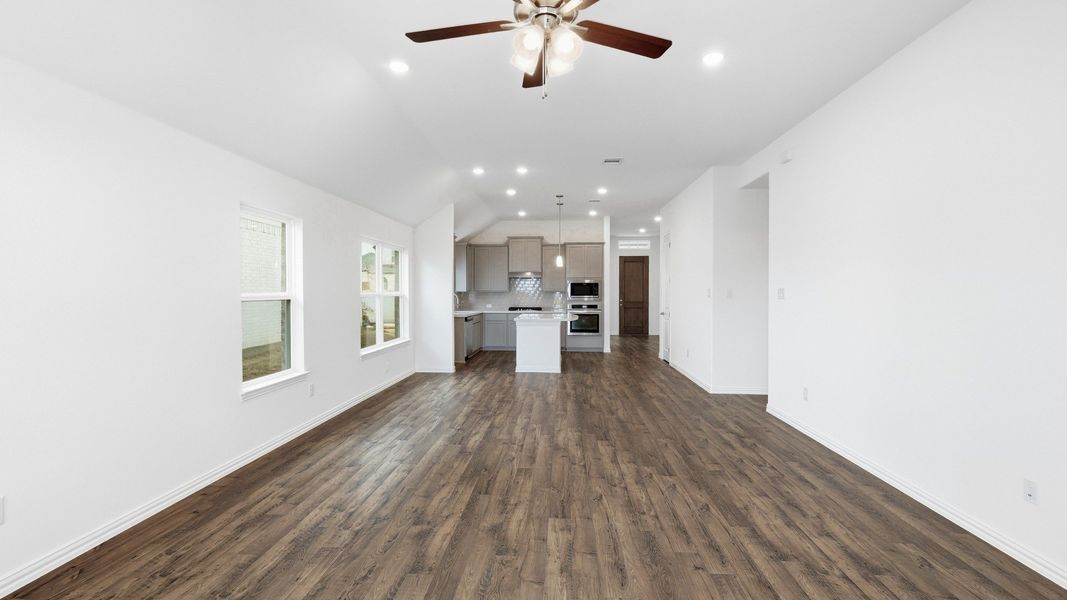 Furnished interior view inside a new home in Wildflower Ranch, Fort Worth (Image 28).