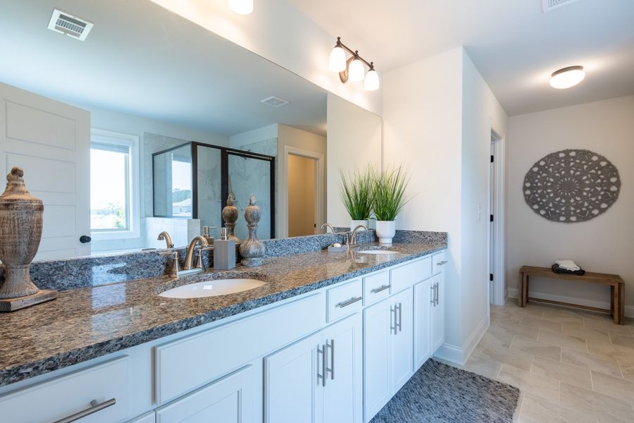 Furnished interior view inside a new home in Calgary Downs, Winder (Image 22). Furnished interior view inside a new home in Calgary Downs, Winder (Image 22).