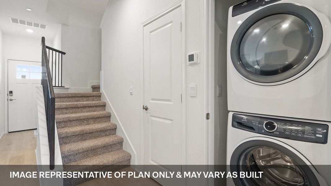 Furnished interior view inside a new home in Avery Centre, Round Rock (Image 22).