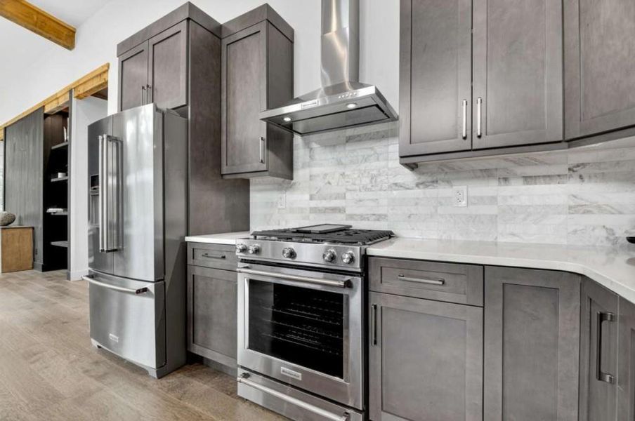Furnished interior view inside a new home in , Blue Ridge (Image 9).