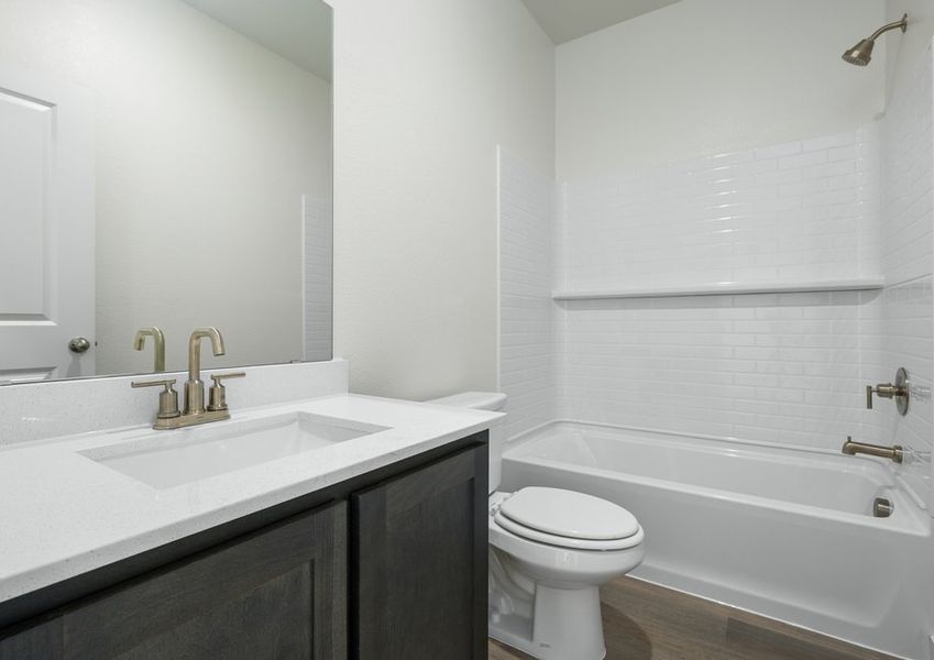Representative furnished interior of a home built from the Amelia by LGI Homes in Vista West, Fort Worth (Image 6).