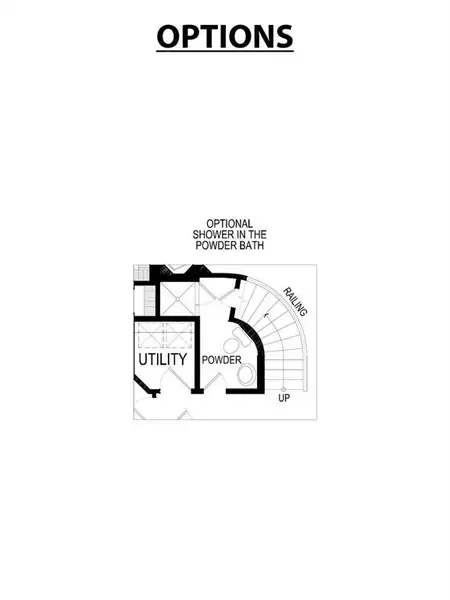2D floor plan layout of this home in Valencia on The Lake, Little Elm, TX (Image 4).