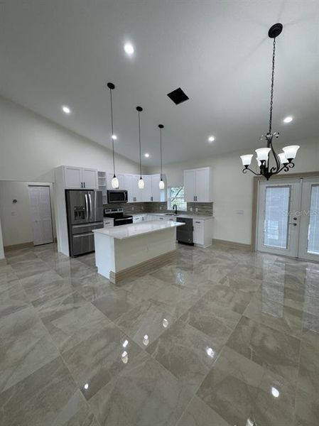Furnished interior view inside a new home in , Okeechobee (Image 4). Furnished interior view inside a new home in , Okeechobee (Image 4).