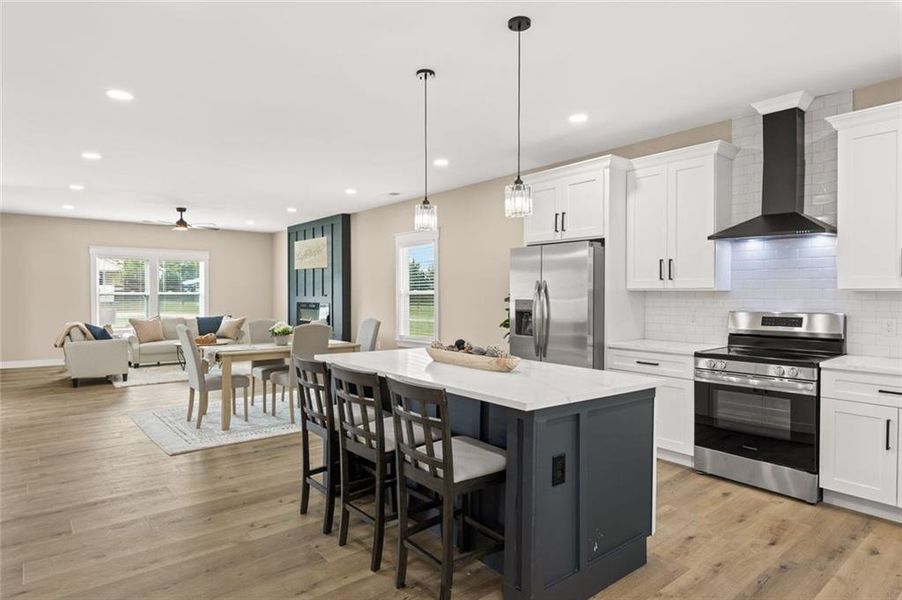 Furnished interior view inside a new home in , Douglasville (Image 19).