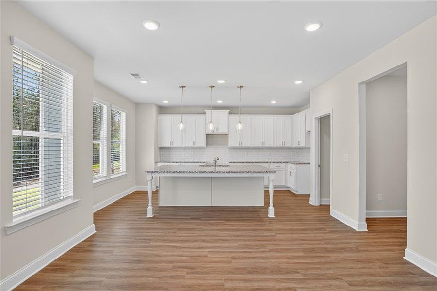 Furnished interior view inside a new home in Waters Edge, Mansfield (Image 10).