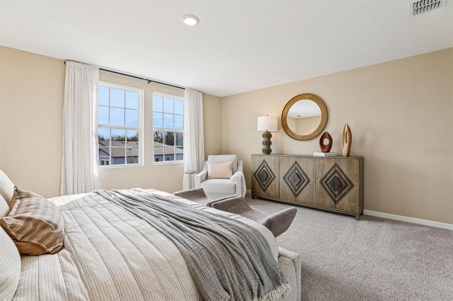 Furnished interior view inside a new home in Hawks Run, Kissimmee (Image 11).