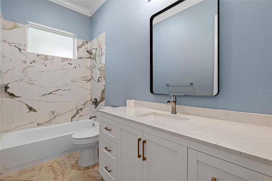 Furnished interior view inside a new home in , Inverness (Image 8).