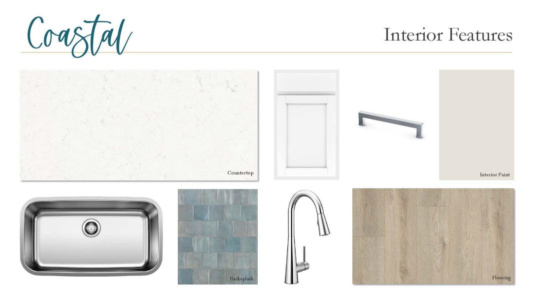 Sample of building materials used in homes in Covered Bridge, Hutto (Image 7).