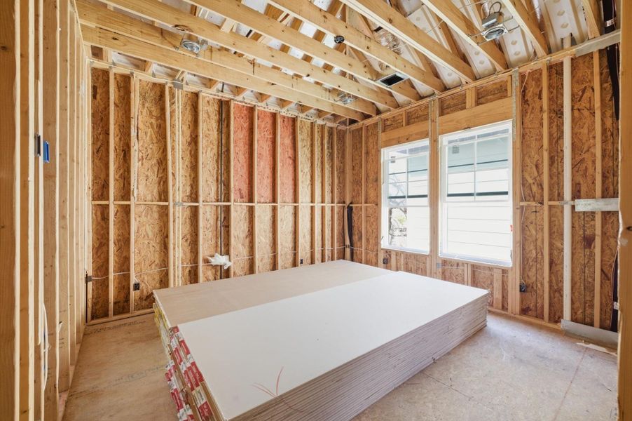 In-progress construction of a new home in , Houston, TX (Image 11).