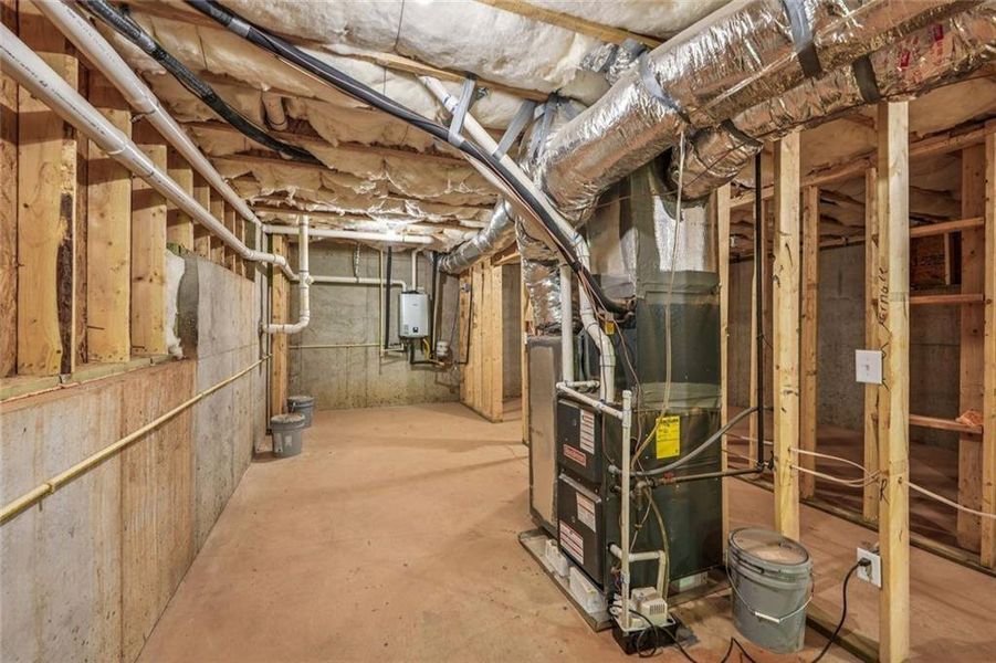 In-progress construction of a new home in , Atlanta, GA (Image 48). In-progress construction of a new home in , Atlanta, GA (Image 48).