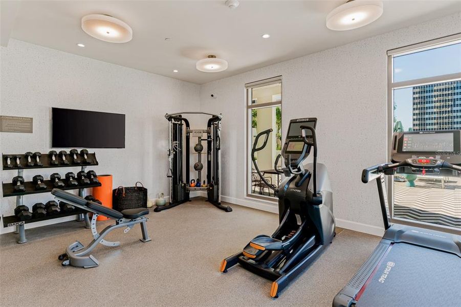 Furnished interior view inside a new home in , St. Petersburg (Image 16).