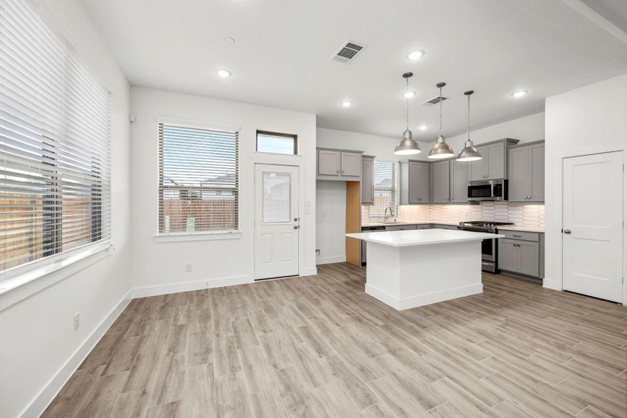 Furnished interior view inside a new home in Marvida, Cypress (Image 11).
