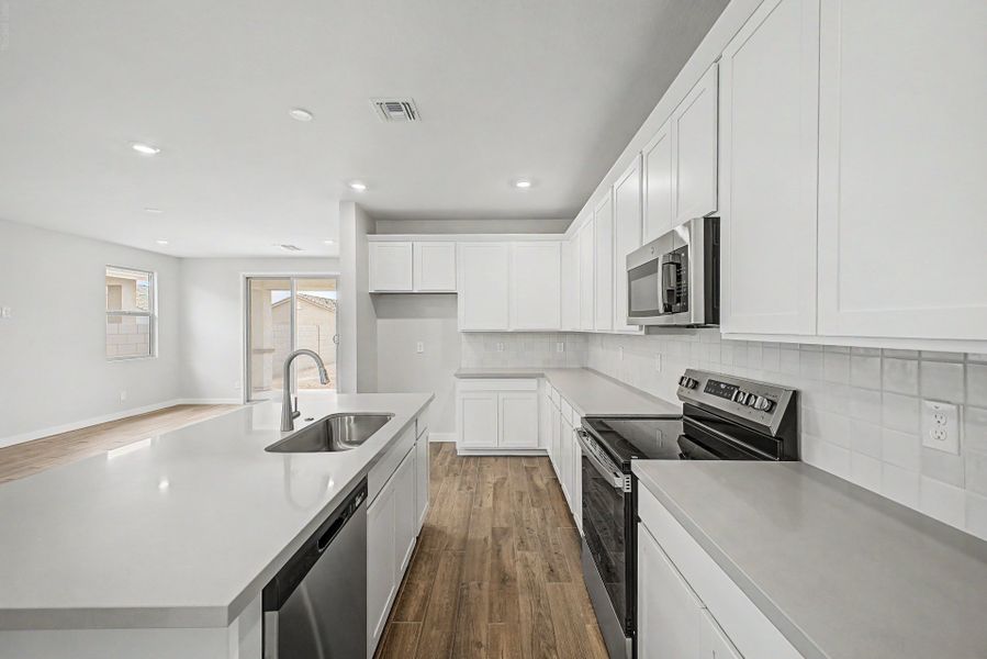 Furnished interior view inside a new home in Bentridge, Buckeye (Image 4).