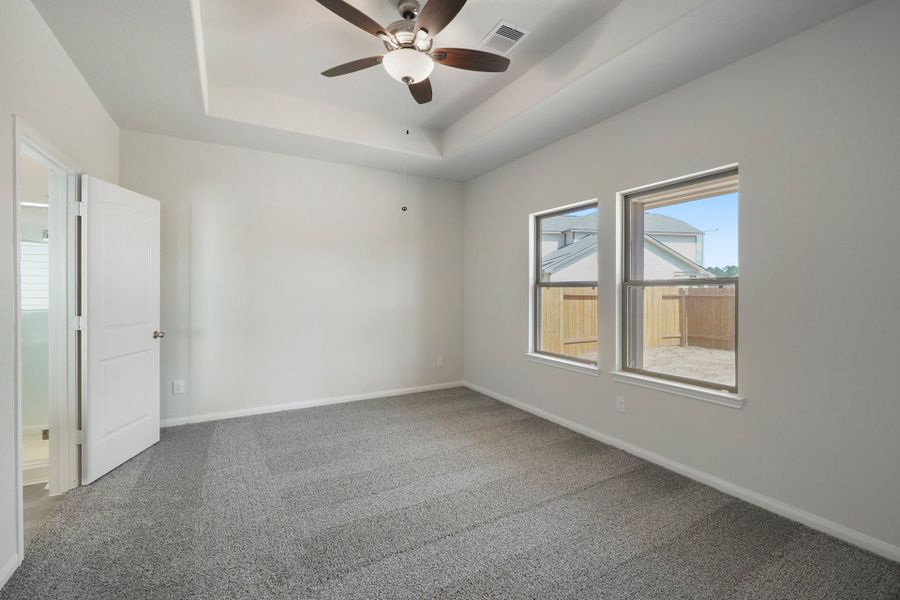Garner Floorplan - Master Bedroom