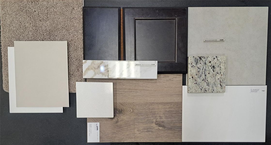 Final Interior Selections for 2623 Rail Quail Court