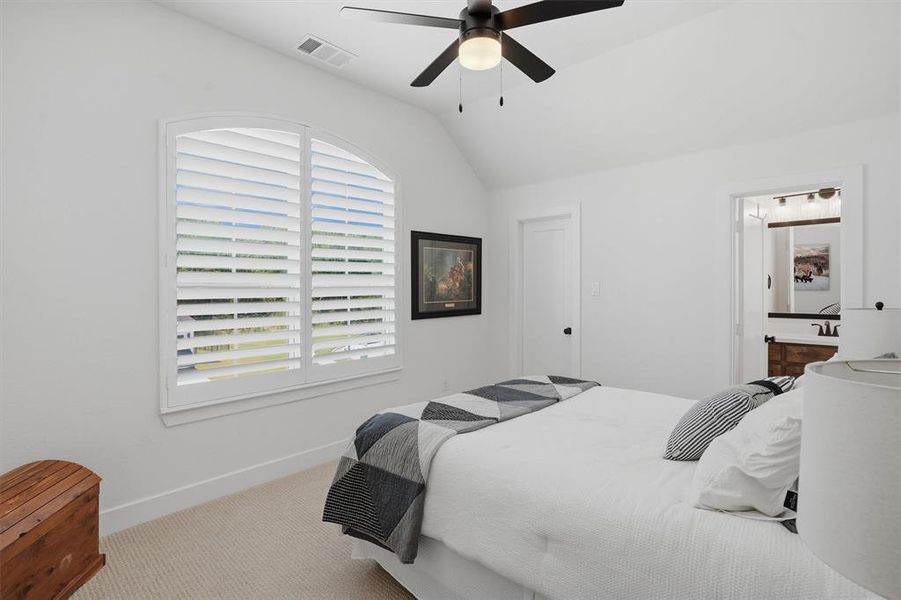 Furnished interior view inside a new home in Trinity Falls: 70ft. lots, McKinney (Image 30).