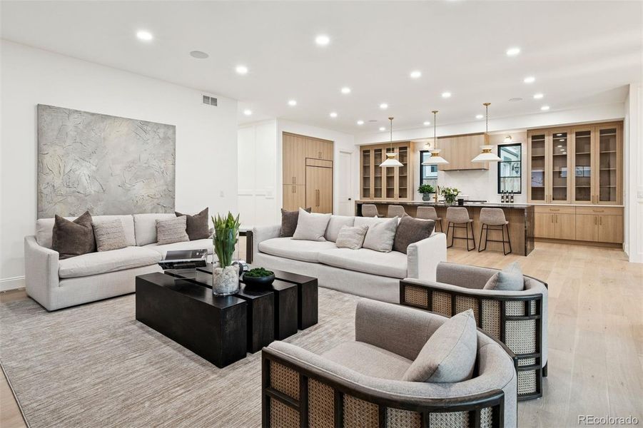 Furnished interior view inside a new home in , Denver (Image 14).