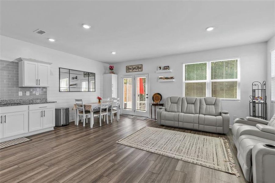 Furnished interior view inside a new home in , Winder (Image 12). Furnished interior view inside a new home in , Winder (Image 12).