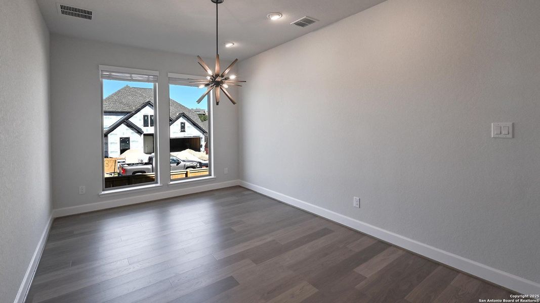 Spacious, unfurnished interior of a new home in Johnson Ranch 55', Bulverde (Image 14). Spacious, unfurnished interior of a new home in Johnson Ranch 55', Bulverde (Image 14).