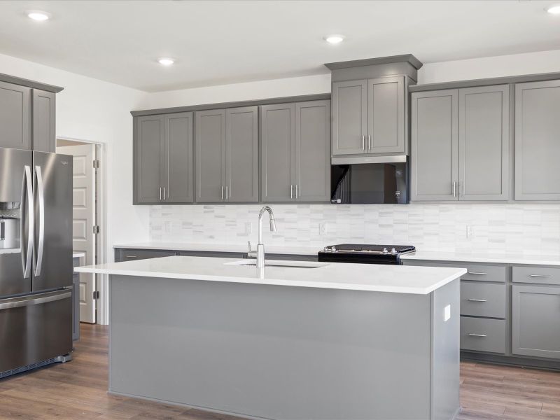 Furnished interior view inside a new home in The Coves at Lakes of Cane Bay, Summerville (Image 4).