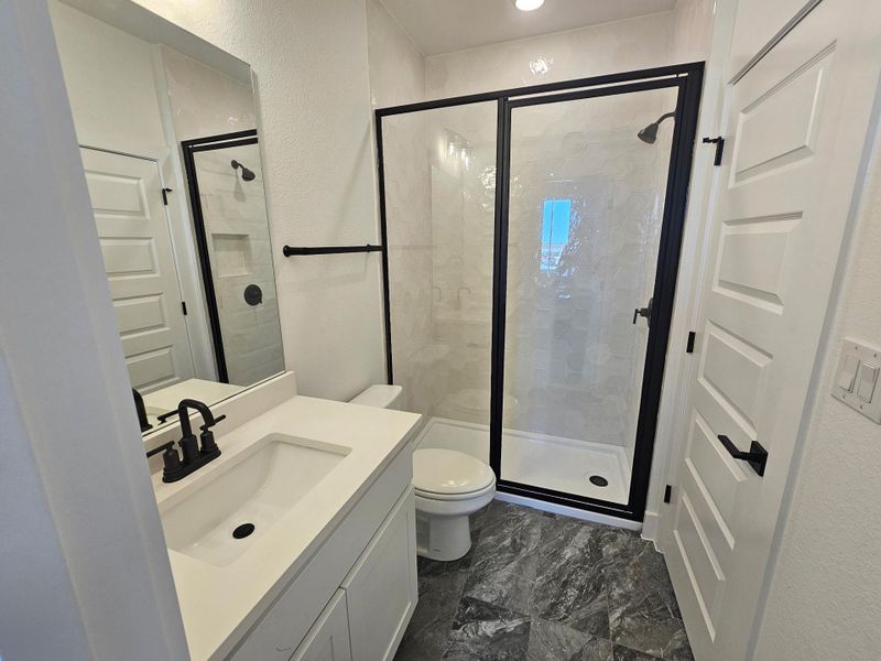 Furnished interior view inside a new home in Blackhawk in Pflugerville, Pflugerville (Image 7).