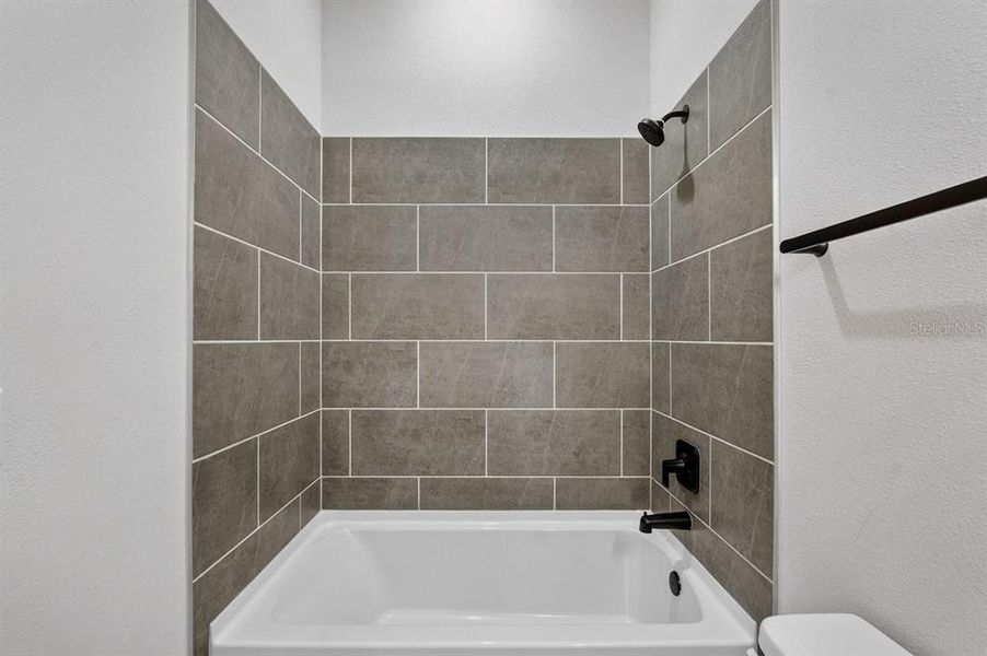 Close-up of interior finishes inside a home in Stables at Cary Forest, Bryceville (Image 17).