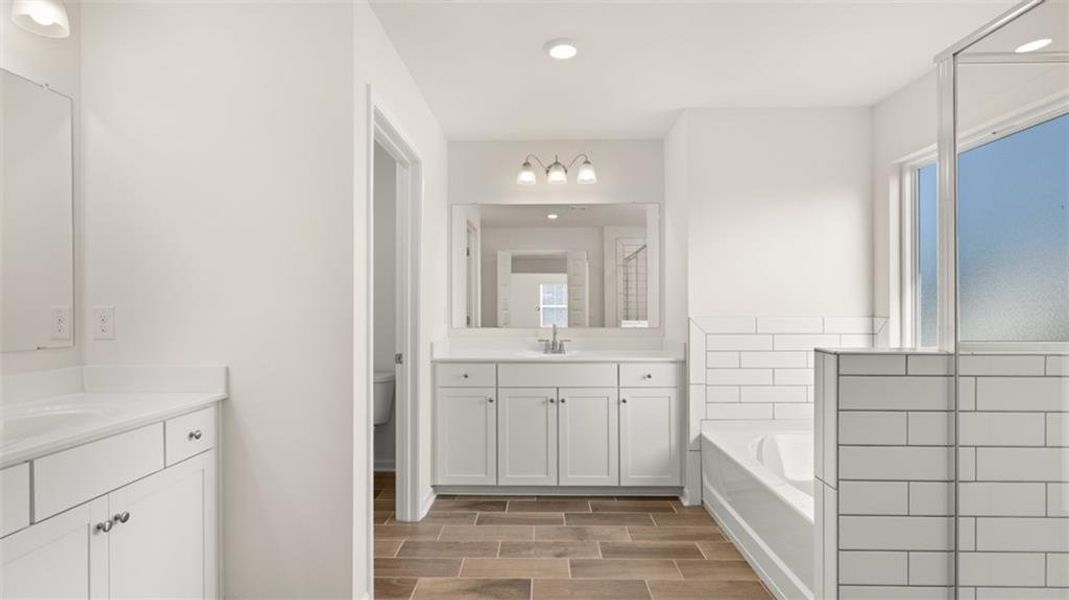 Furnished interior view inside a new home in The Gates at Pates Creek, Hampton (Image 9).