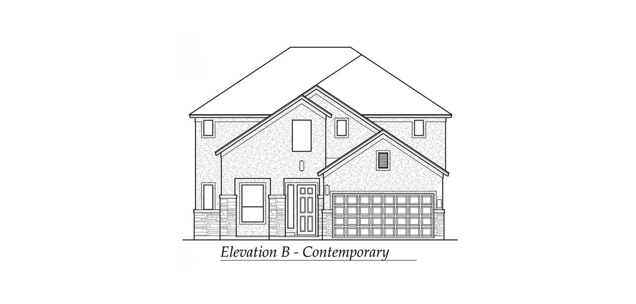 Representative rendering of the exterior for the Shenandoah 50′ by Chesmar Homes (Image 2).