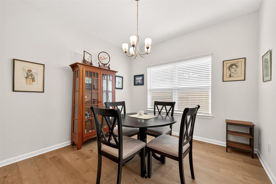 Furnished interior view inside a new home in Mill Creek Trails, Magnolia (Image 10).