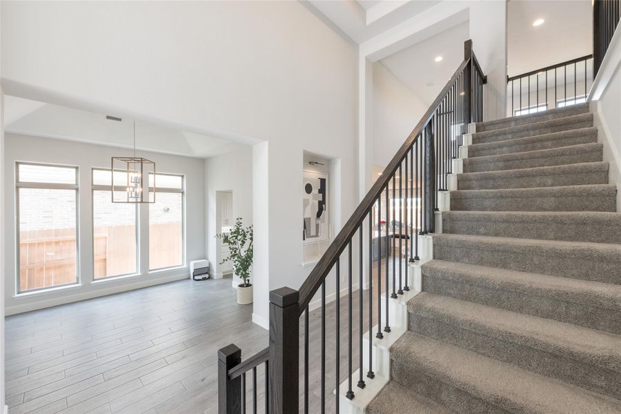 Spacious, unfurnished interior of a new home in Elyson 65', Katy (Image 20). Spacious, unfurnished interior of a new home in Elyson 65', Katy (Image 20).