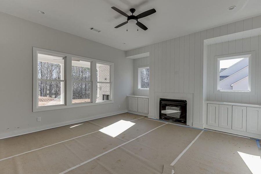 In-progress construction of a new home in , Cumming, GA (Image 18).