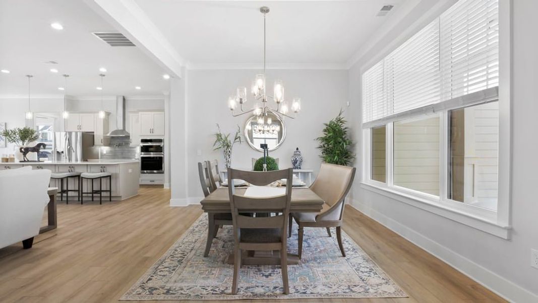 Furnished interior view inside a new home in Pinebrook, Woodruff (Image 4). Furnished interior view inside a new home in Pinebrook, Woodruff (Image 4).