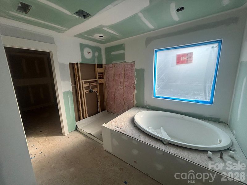 In-progress construction of a new home in Robinson Oaks, Gastonia, NC (Image 20).