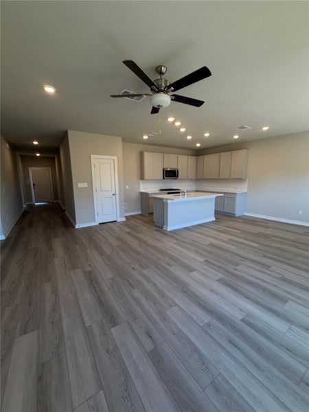 From Family Room to Open Concept Kitchen