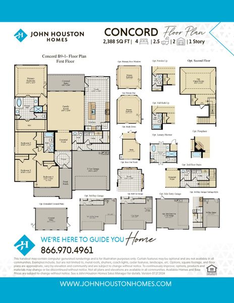 2D floor plan layout for the Concord by John Houston Homes in Legacy Ranch - Phase 2, Temple, TX (Image 3). 2D floor plan layout for the Concord by John Houston Homes in Legacy Ranch - Phase 2, Temple, TX (Image 3).