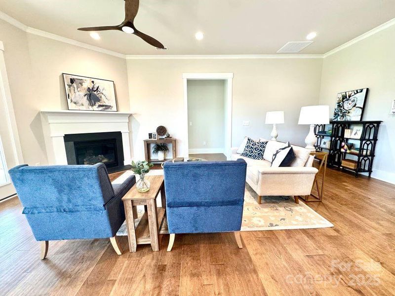 Furnished interior view inside a new home in Cumberland, Concord (Image 14).