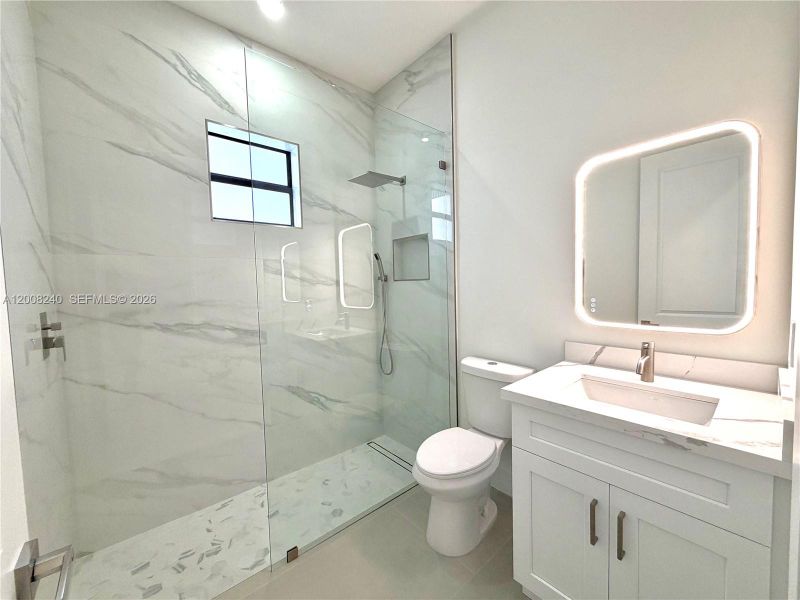 Furnished interior view inside a new home in , Naples (Image 8).