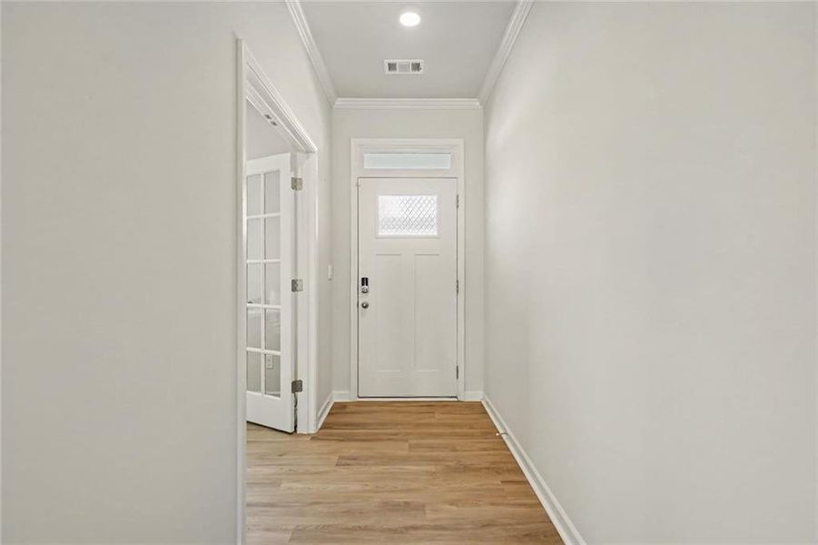 Spacious, unfurnished interior of a new home in Hamptons at Riverwood South, Dallas (Image 19).