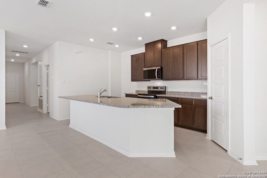 Furnished interior view inside a new home in Knox Ridge, Converse (Image 5).