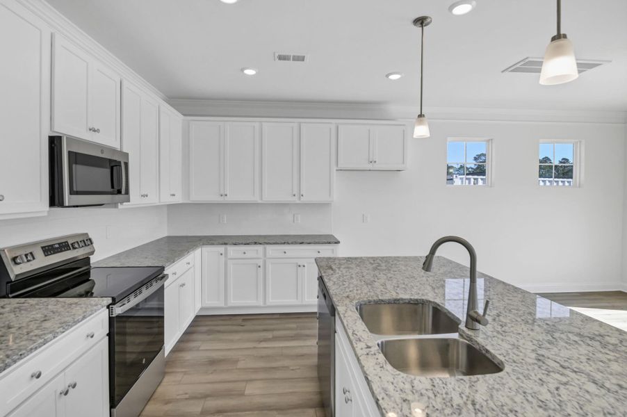 Furnished interior view inside a new home in Ashton Lakes, Lexington (Image 11).